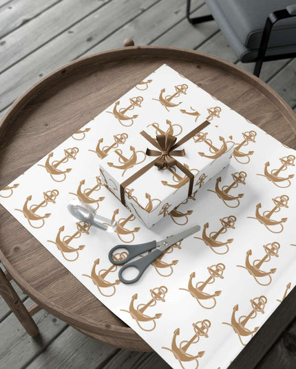 Nautical Elegance: Premium Gift Wrap Collection - Made in the USA