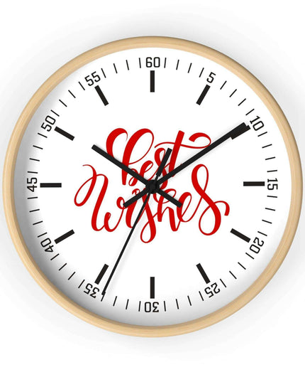 Opulent Holiday Chic Wall Clock - An Exquisite Timekeeper for Elegant Interiors