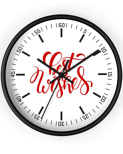 Opulent Holiday Chic Wall Clock - An Exquisite Timekeeper for Elegant Interiors