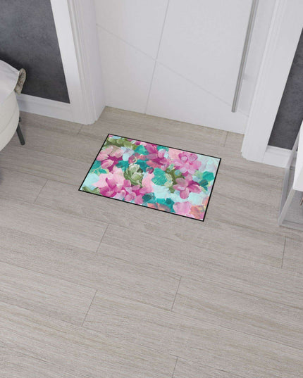 Elegant Floral Non-Slip Area Rug for Modern Home Elegance