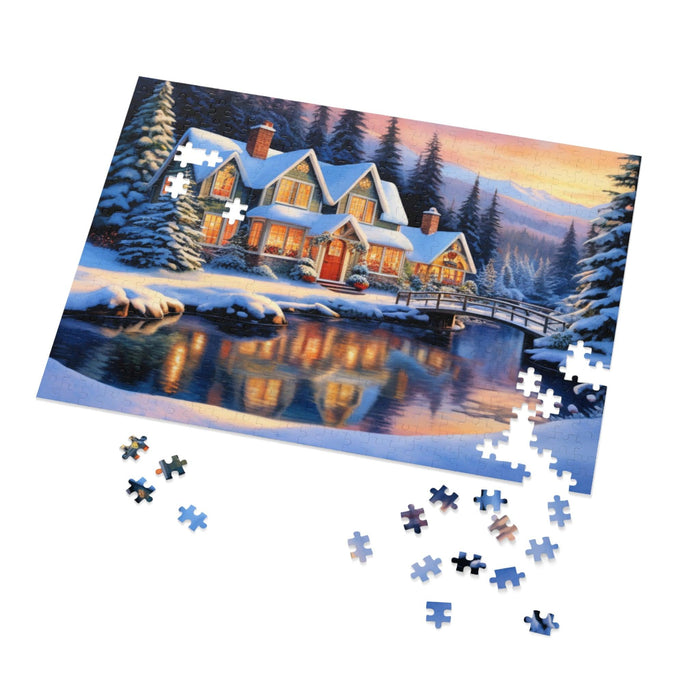 Christmas Jigsaw Puzzle Set: Personalized Family Bonding Experience