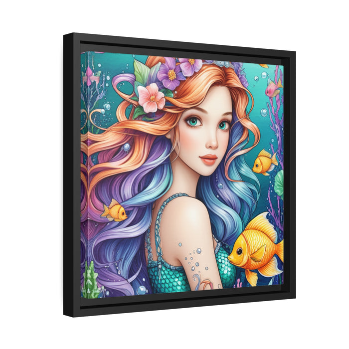 Elite Mermaid Matte Canvas Collection with Sustainable Pinewood Frames