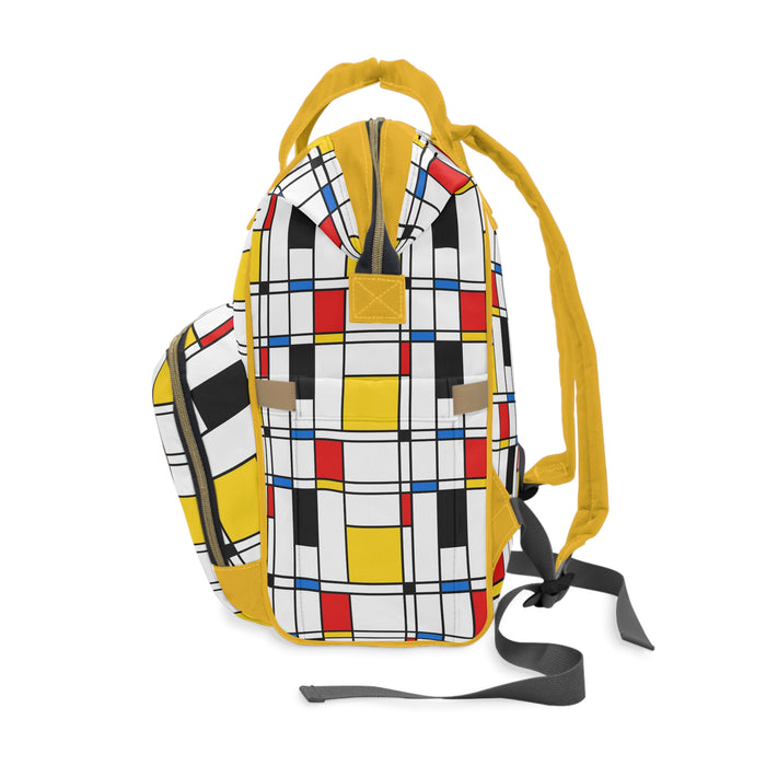Elegant Baby Abstract Designer Diaper Backpack