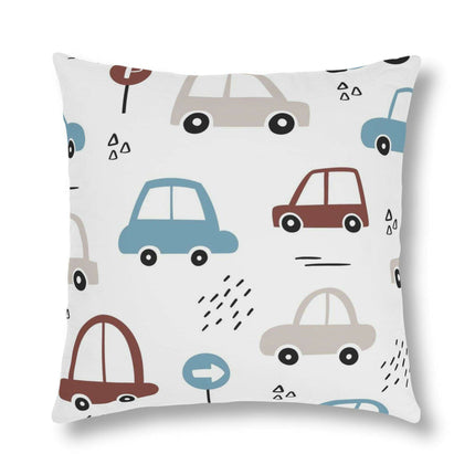 Vibrant Waterproof Floral Cushions for Outdoor and Indoor Living - Stylish Polyester Patio Pillows