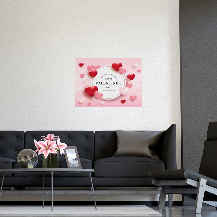 Valentine Matte Posters - Elegant Home Decor Prints