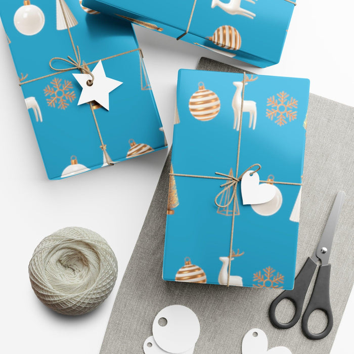 Personalized Sustainable Artistic Gift Wrap Made in the USA
