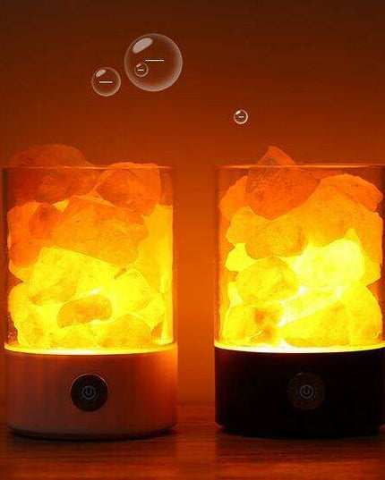 USB Crystal Light Himalayan Salt LED Lamp