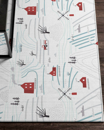 Personalized Christmas Plush Rug for Kids: Comfort and Safety Redefined