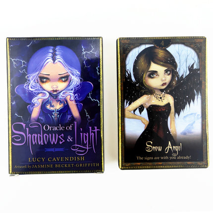 English Version Tarot Cards Set 10.5x7.5cm Color Box
