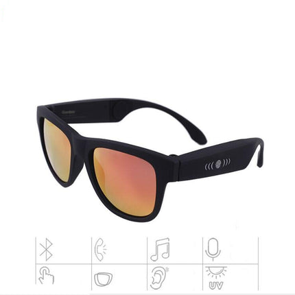 Bone Conduction Bluetooth Sunglasses with Open-Ear Audio & Touch Controls | Très Elite