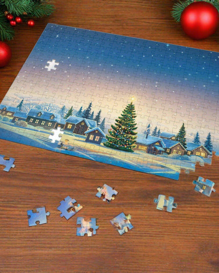 Christmas Joy Jigsaw Puzzle Set - Ultimate Family Entertainment Experience