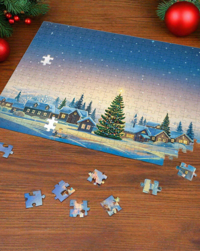 Christmas Joy Jigsaw Puzzle Set - Ultimate Family Entertainment Experience