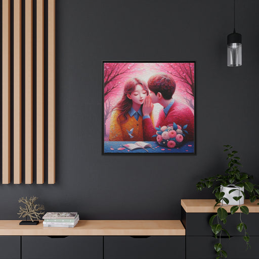 Whispering - Elite Valentine Canvas Art Piece