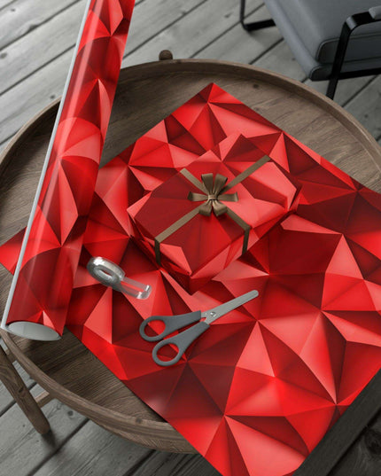 Eco-Friendly Elegance: Luxe Christmas Gift Wrap Set in Matte & Satin