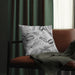 Vibrant Water-Resistant Floral Cushions with Concealed Zipper for Indoor and Outdoor Décor