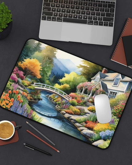 Customizable Neoprene Desk Mat for an Inspired Work Environment