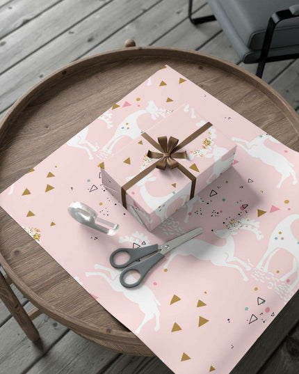 Chic Pink Artisan Gift Wrap Set - Handcrafted in the USA