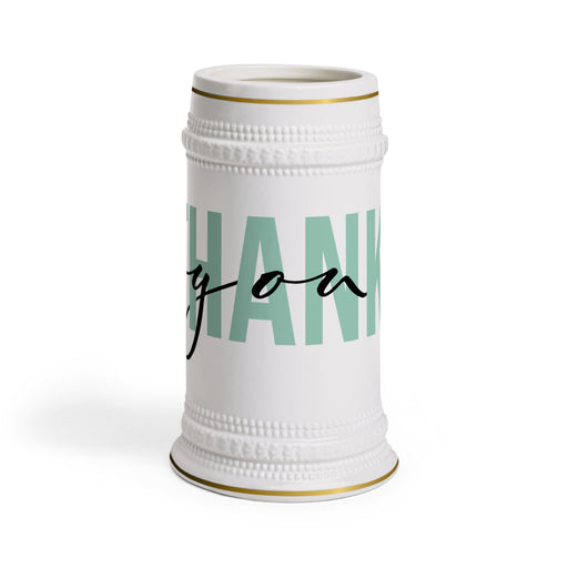 Personalized Canadian Stein: 22oz Ceramic Beer Mug - Customizable