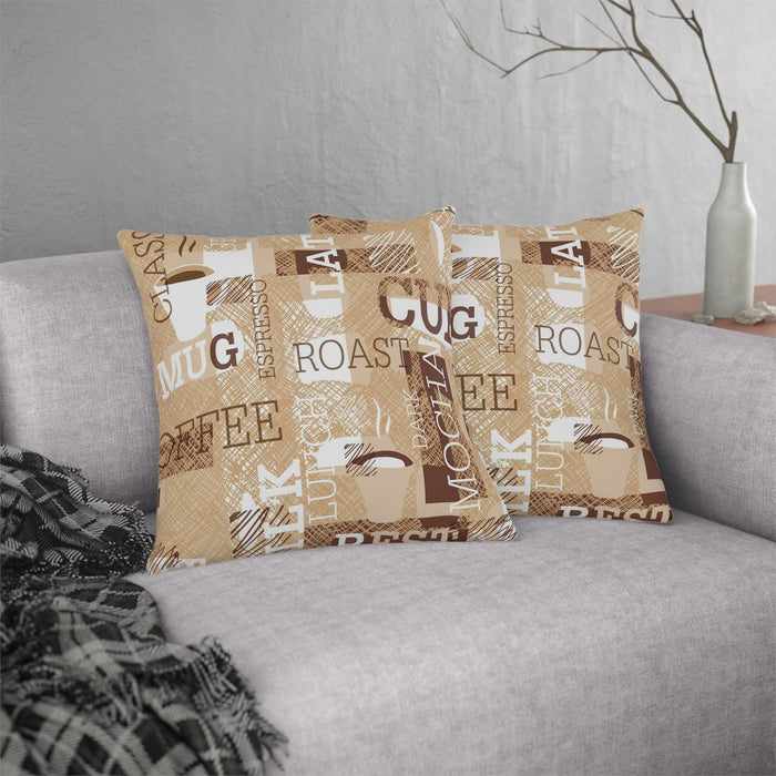 Water-Resistant Floral Outdoor Cushion Collection - Stylish and Durable Polyester Set