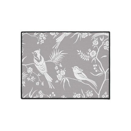 Chic Customizable Nordic Birds Floor Mat for Contemporary Home Styling