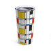 20oz Sleek Stainless Steel Tumbler with Abstract Design