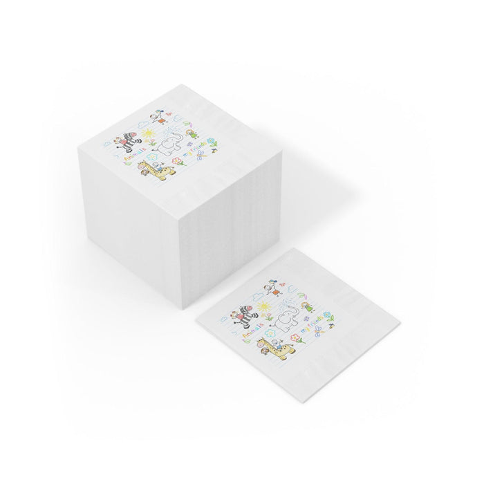 Elegant White Coined Napkins for Exquisite Gatherings