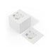 Elegant White Coined Napkins for Exquisite Gatherings
