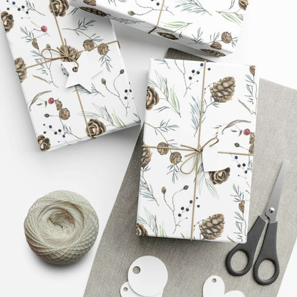 Exquisite American-Made Holiday Gift Wrap Collection: Chic Matte & Satin Selections