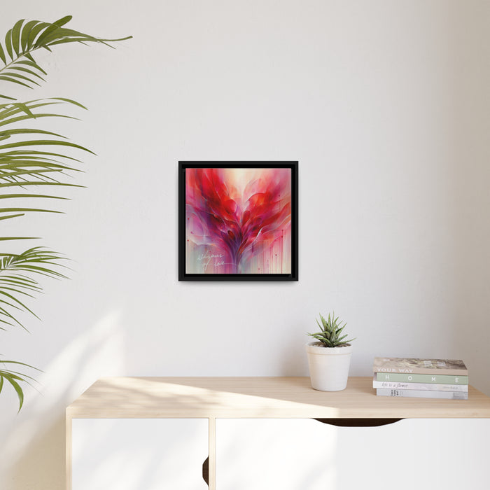Whispering Elegance - Sustainable Matte Canvas Wall Art