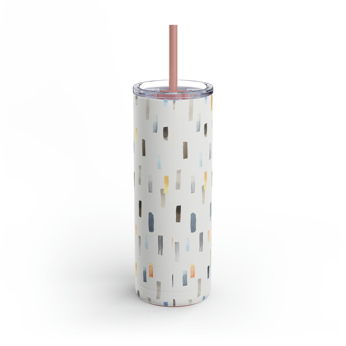 Opulent Matte Stainless Steel Tumbler - Luxe Beverage Experience