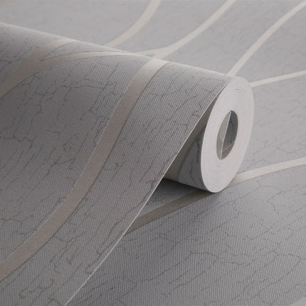 Nonwoven Wall Wallpaper Foaming Fabric – Modern Pattern, 0.53 m x 9.5 m, TV Backdrop