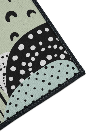 Chic Customizable Heavy Duty Polyester Floor Mat for Home Safety