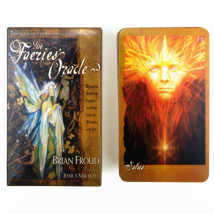 English Version Tarot Cards Set 10.5x7.5cm Color Box