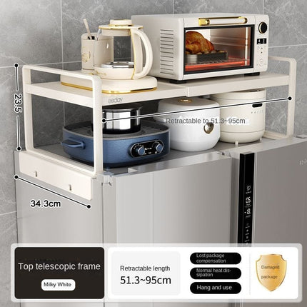 AliKopy Magnetic Refrigerator Top Storage Rack - Space-Saving Organize