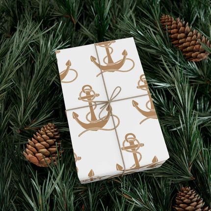 Nautical Elegance: Premium Gift Wrap Collection - Made in the USA