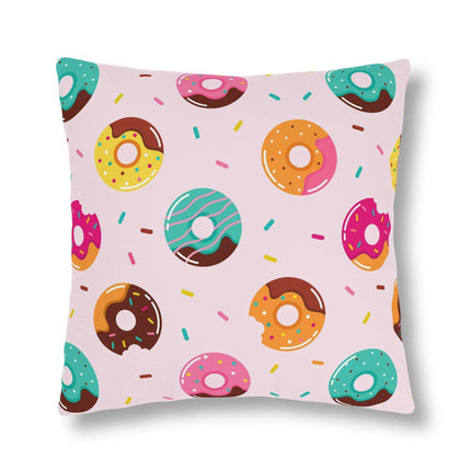 Vibrant Waterproof Floral Cushions Set for Indoor and Outdoor Living - Premium Durable Polyester Pillows