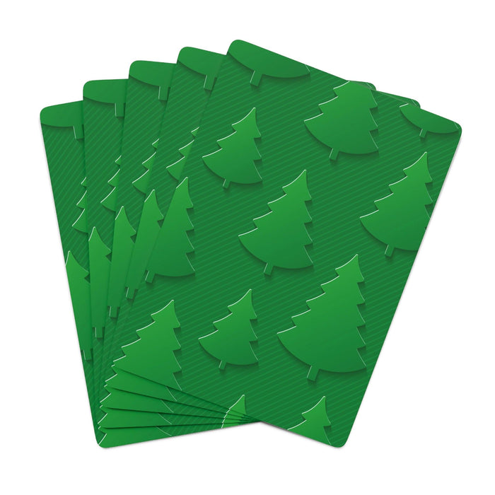 Fantasy Elite Poker Deck - Customized Christmas Cards for Festive Game Nights