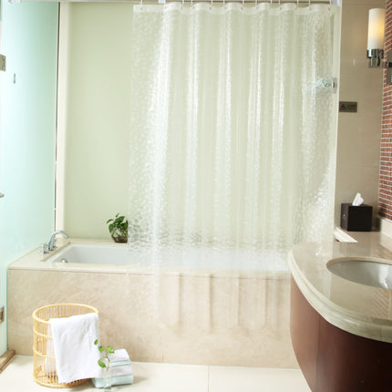 Bathroom Waterproof And Mildew-proof Thickened Shower Curtain 3D Showe