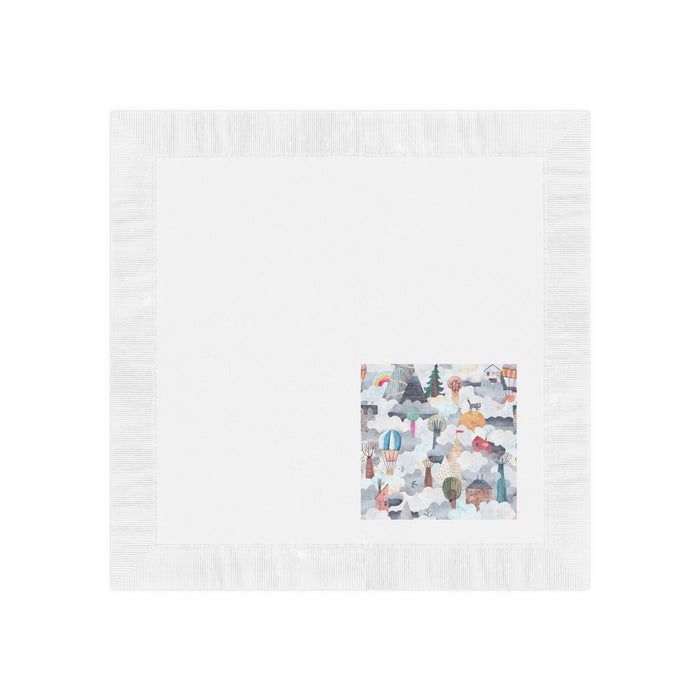 Elegant White Coined Napkins: Enhance Your Events with Timeless Sophistication