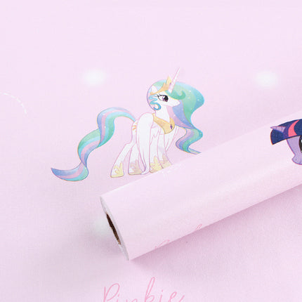 Self Adhesive Wallpaper PVC Cartoon Series Pastoral 45 Banana Stars Moon 10m