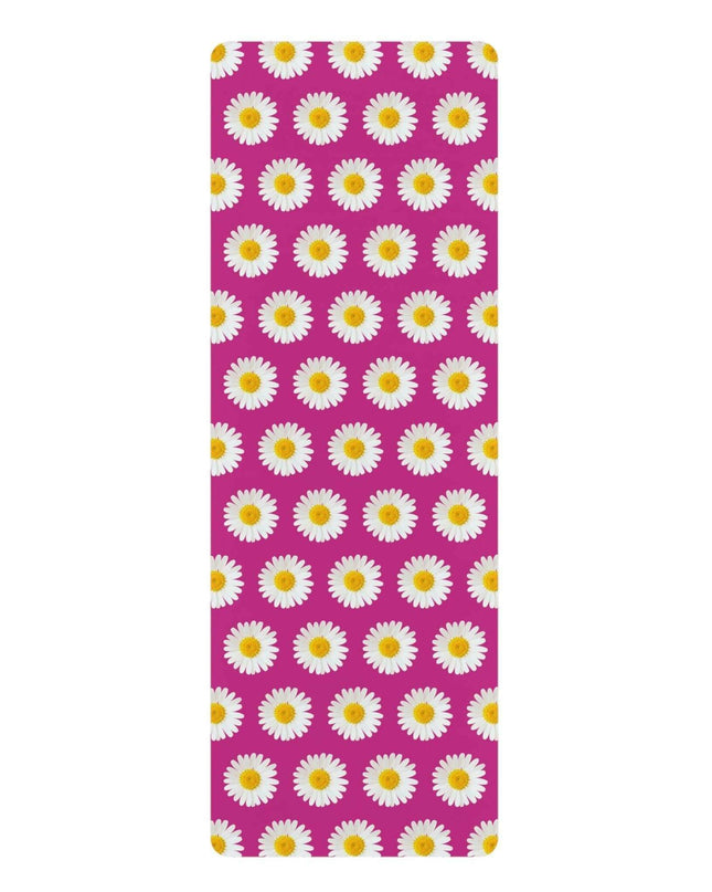 Opulent Daisy Blossom Yoga Mat for Supreme Comfort and Stability