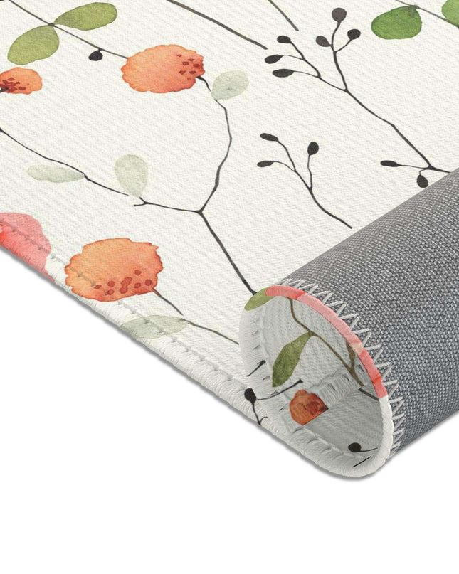 Customizable Chenille Polyester Area Rugs for Unique Home Styling