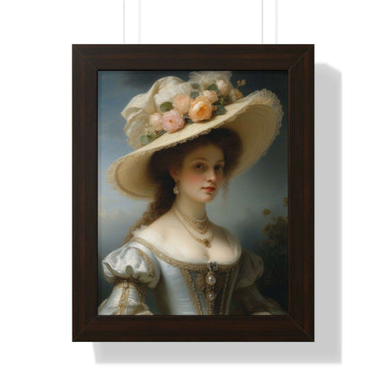 Elegant Femme Fatale: Sustainable Art Print for Stylish Home Interiors