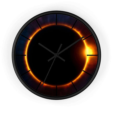 Elegant Wooden Framed Wall Clock for Upscale Home Interior