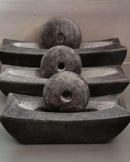 Mini Lapis Lazuli Spice Grinder - Handcrafted Manual Herb & Pepper Crusher for Gourmet Cooking