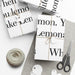 Elegant Lemon-Themed Gift Wrap Paper for Distinctive Presentations