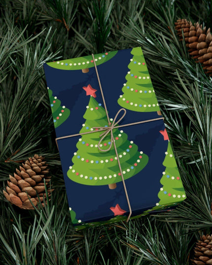 Elegant Eco-Friendly Gift Wrap Set: Premium Duo for Stylish Presentations