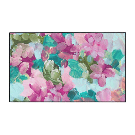 Elegant Floral Non-Slip Area Rug for Modern Home Elegance