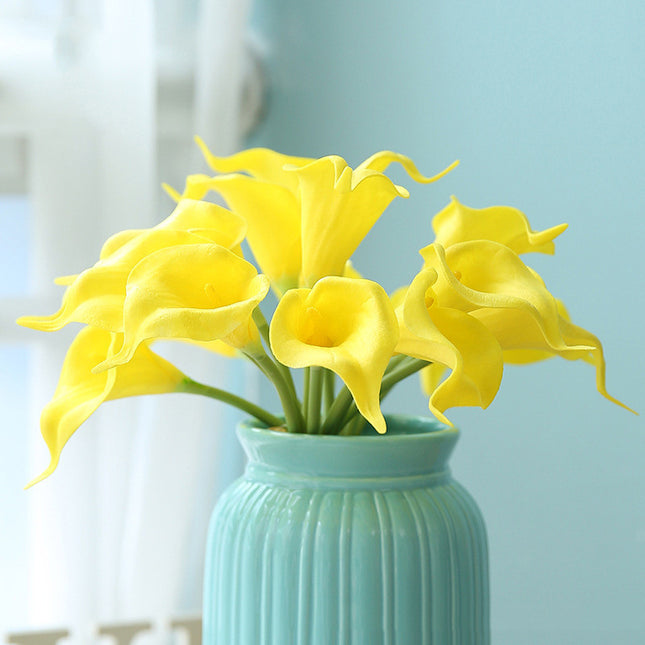 Peekaboo Studio Calla Lily Silk Flower - Realistic & Durable PU Design