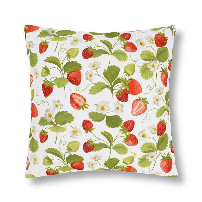 Water-Resistant Floral Cushions for Outdoor Spaces